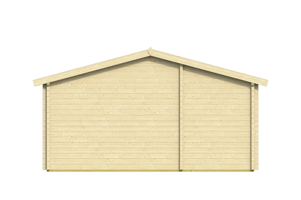 Blokhut - Tuinhuis - Home Office 70mm Ennis incl. 27mm vloer/dak Prijs exclusief dakbedekking, ramen en deuren Dakleer: 56,5 m² / Shingles: 45 m² / Aqua: 54 STK / Profiel: zie tab Afmeting: L534xB540xH290cm Ramen en deuren naar keuze bij te bestellen